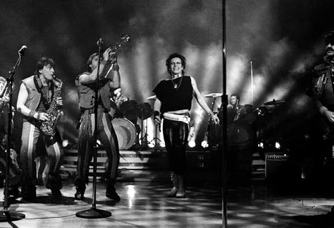 Adam Ant perform on Solid Gold in 1983 Credit: Ron Wolfson / MediaPunch Stock Photos