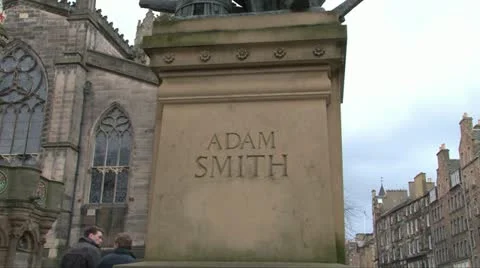 Adam Smith Monument Video stock 10885764