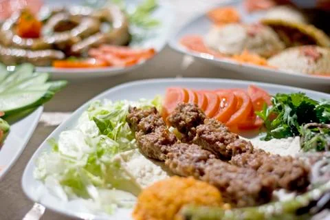 Adana kebab Stock Photos