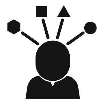 Adapt change icon simple vector. Business skill Stock Illustration