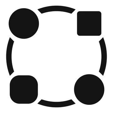 Adapt progress icon simple vector. Soft work Illustrazione stock