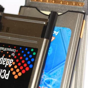 Adapter Karten Stock Photos