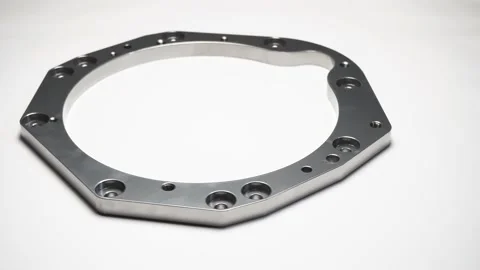 Adapter plate for car tuning Stockbeeldmateriaal 164933628