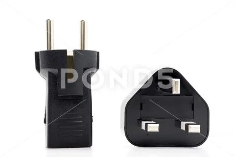 Adapter socket  electrical plug. Фото
