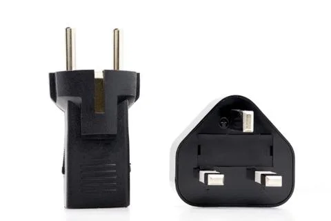 Adapter socket  electrical plug. Stock-Fotos