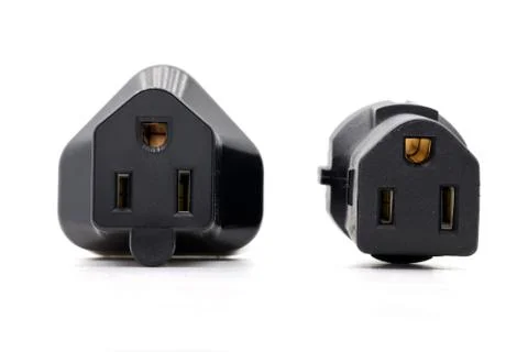 Adapter socket  electrical plug. Stock-Fotos