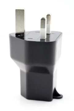 Adapter socket  electrical plug. Stock Photos