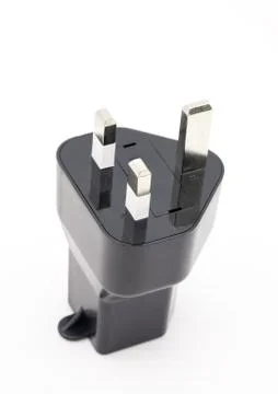 Adapter socket  electrical plug. Foto stock