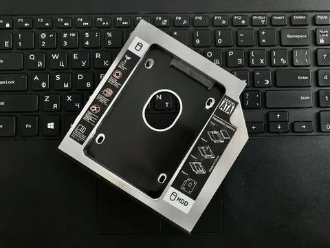 Adapter for SSD disk Stock Photos