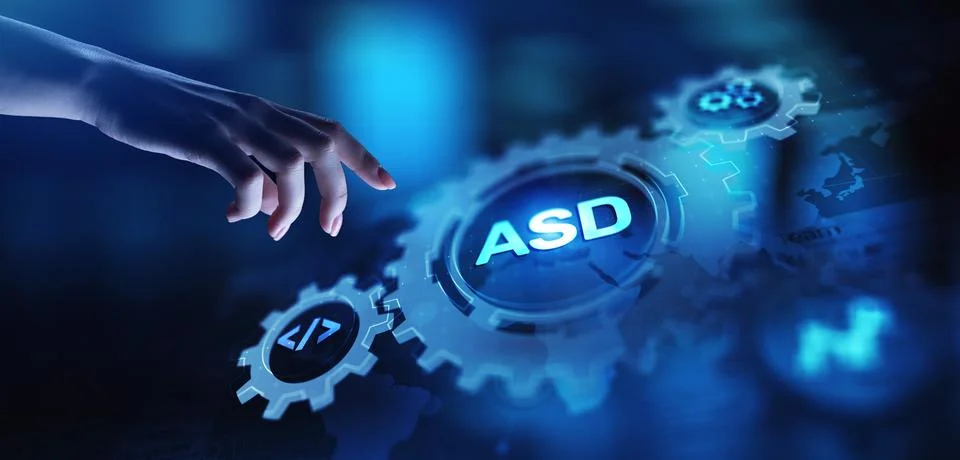 Adaptive Software Development ASD Model for Agile Project Management. Stock Photos
