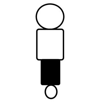 Adaptive suspension dampers warning light car contact repairer black silhoue Stock Illustration