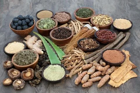 Adaptogen Food Selection Foto stock