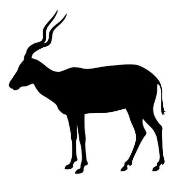 Adax antilope Stock Illustration