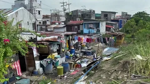 ADB lowers developing Asia's 2023 growth forecast to 4.6%, PHILIPPINES, PH - 14  Stock Footage 225833745