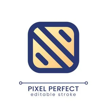 Add background pixel perfect gradient fill ui icon Illustrazione stock