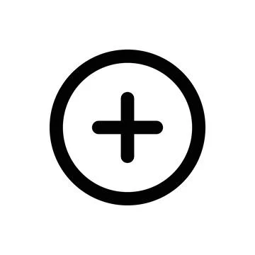 Add Button Icon Perfect for User Interface and Digital Design Illustrazione stock