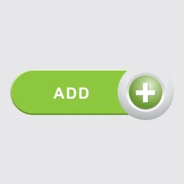 Add Button Stock Illustration