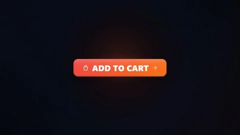 Add to cart button animation for online shopping 動画素材 347428149