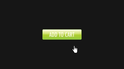 Add to cart button Stock Footage 87014735
