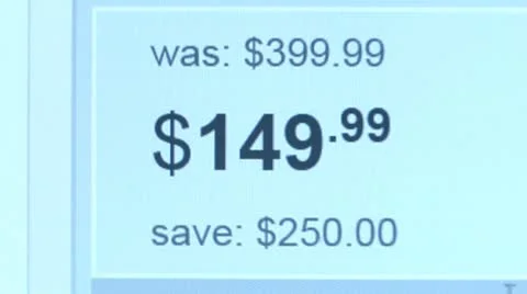 "Add to Cart" button. Internet Shopping. Video stock 10757522