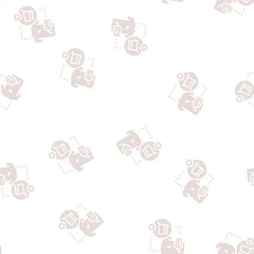 Add to cart glyph seamless pattern 스톡 일러스트