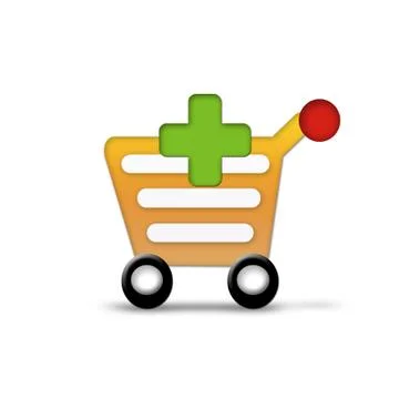 Add to cart icon Stock Illustration