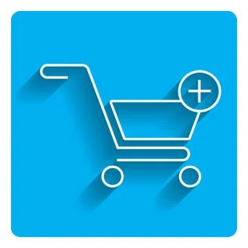 Add to cart icon Stock Illustration