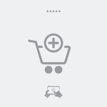 Add to cart icon Иллюстрация