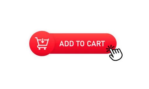 Add to cart icon. Vector on isolated white background. EPS 10 Stock Illustration
