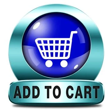 Add to cart Stock Illustration