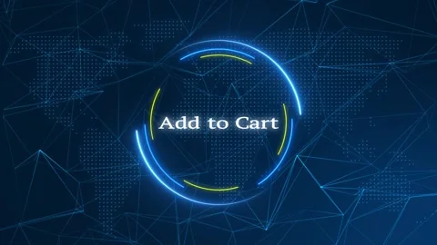 Add to cart Text Effect Technology Background Video stock 262598793
