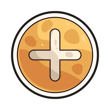 Add circle illustration イラスト素材