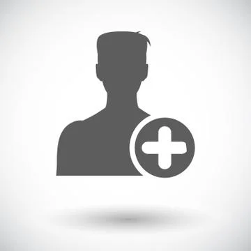 Add to friends Stock Illustration