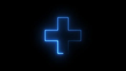 Add icon blue 스톡 동영상 331414007