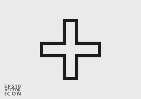 Add Icon vector image. Can be used for phone and tablet. Suitable for mobile app 库存插图