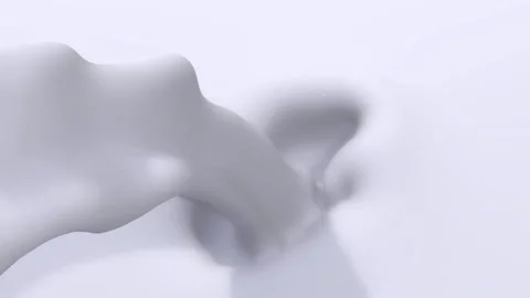 Add milk pouring it Stock Footage 143865730