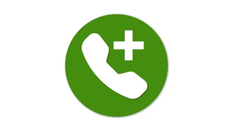 Add new call icon Stock Footage 276675483