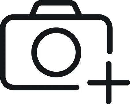 Add photo icon Stock Illustration