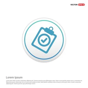 Add plus icon - white circle button Stock Illustration