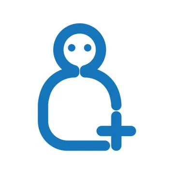 Add User Icon Stock-Illustration