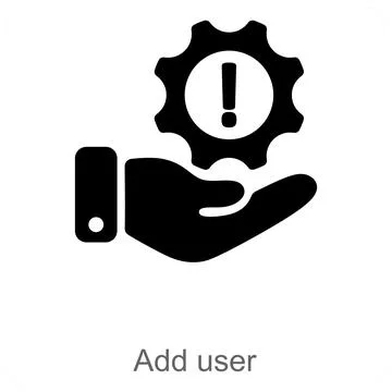 Add User Stock Illustration