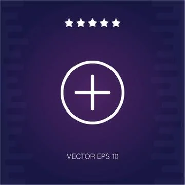 Add vector icon Stock Illustration