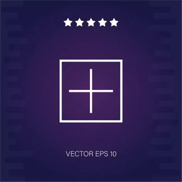 Add vector icon Stock Illustration