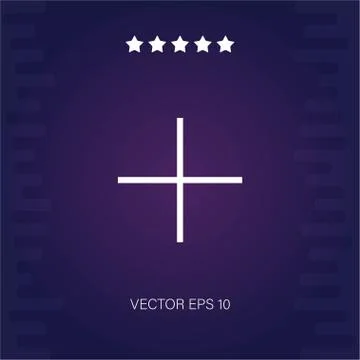 Add vector icon Stock Illustration