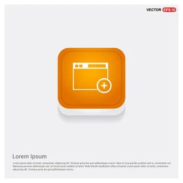 Add Widget icon Stock Illustration