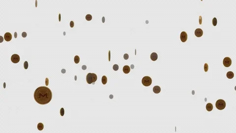 Add a Wow Factor to Your Project with an Eye-Catching Digital Coin Animation Video stock 244967045