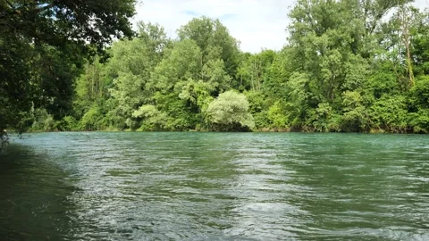 Adda river landscape Video stock 132839335