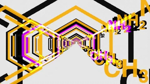 Adderall molecule whit Alpha Channel 库存影片 148049183