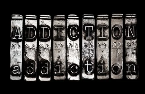 Addiction concept Stock Photos