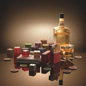 Addiction Illustrazione stock